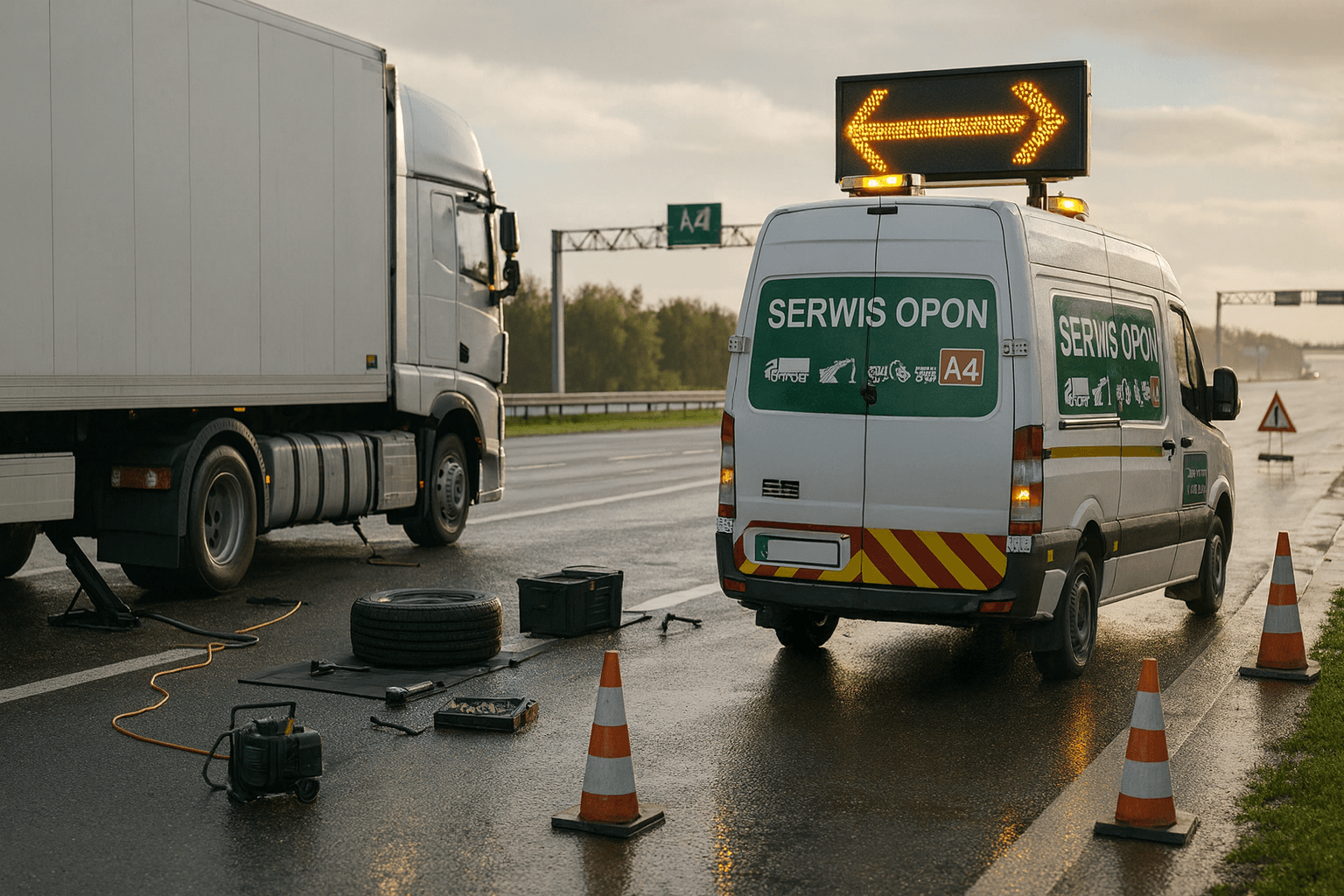 Mobilny TIR serwis